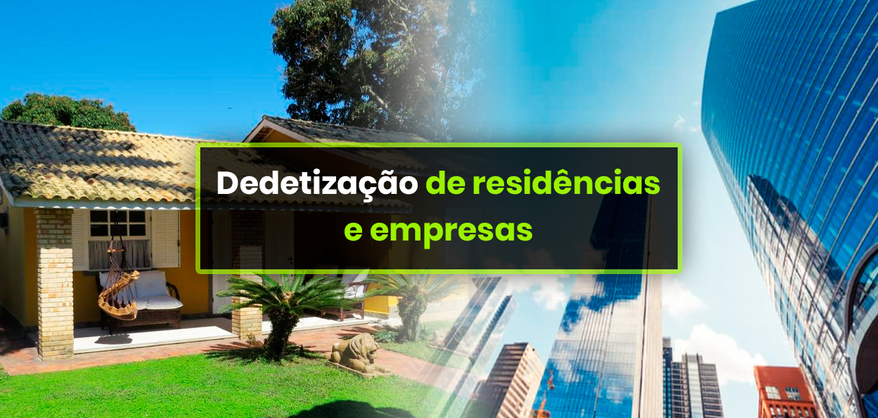 Dedetização de Residências e empresas
